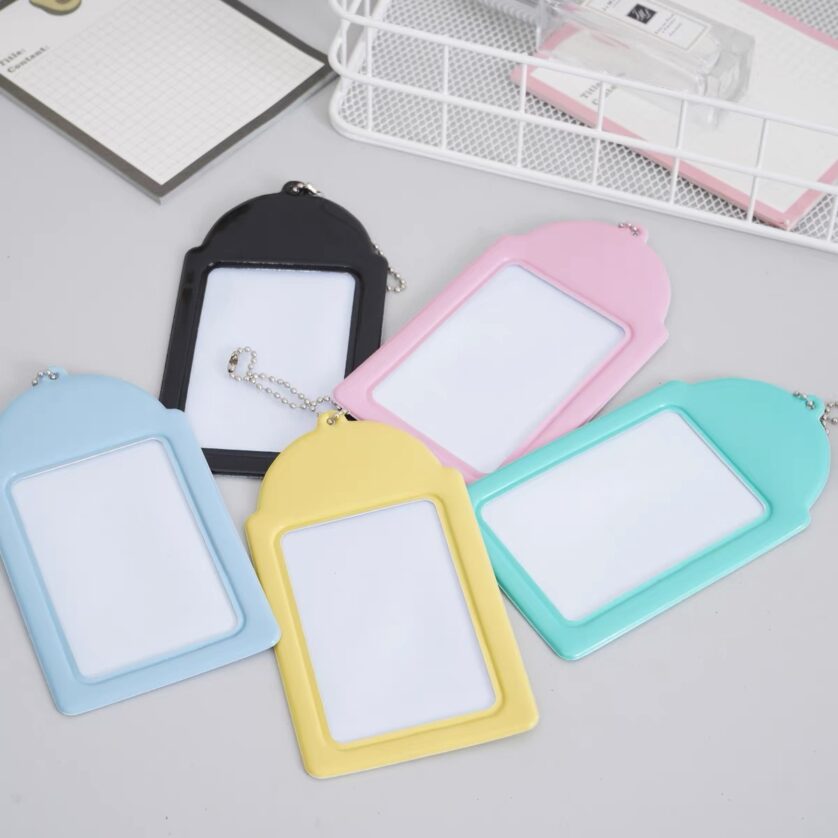 Plastic Photo Card Holder