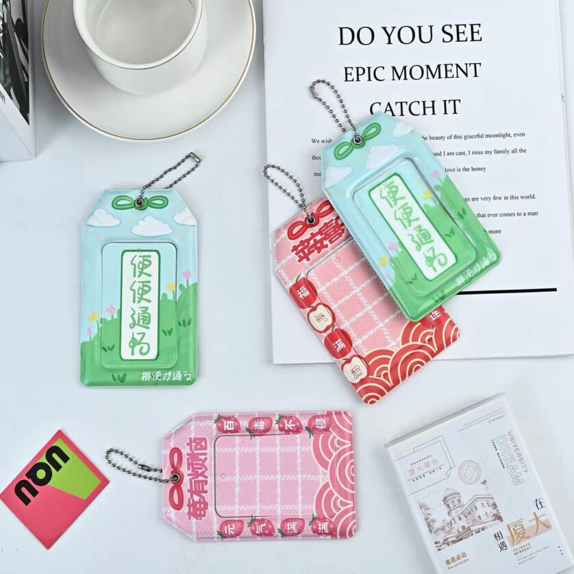 Plastic Photo Card Holder