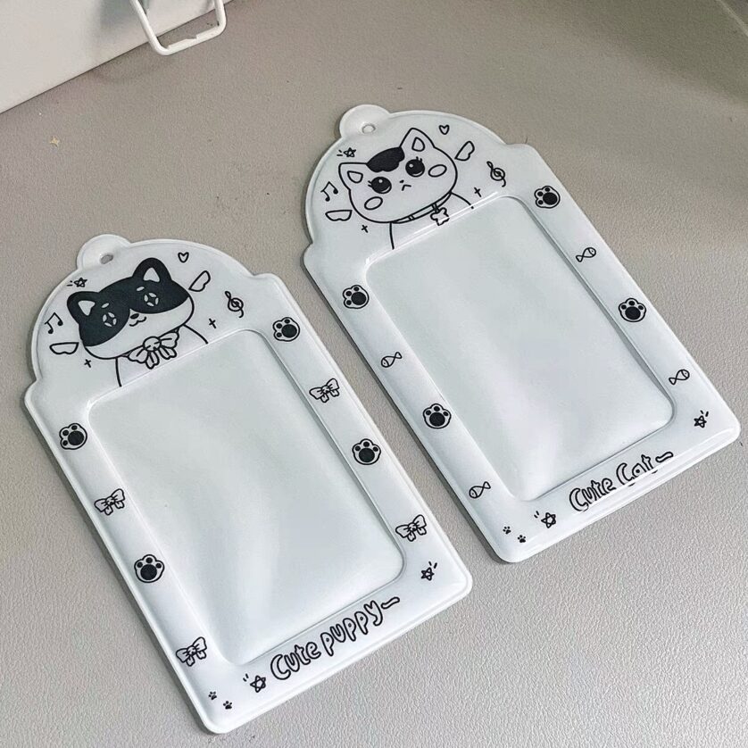 Plastic Photo Card Holder