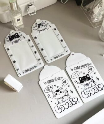 Plastic Photo Card Holder
