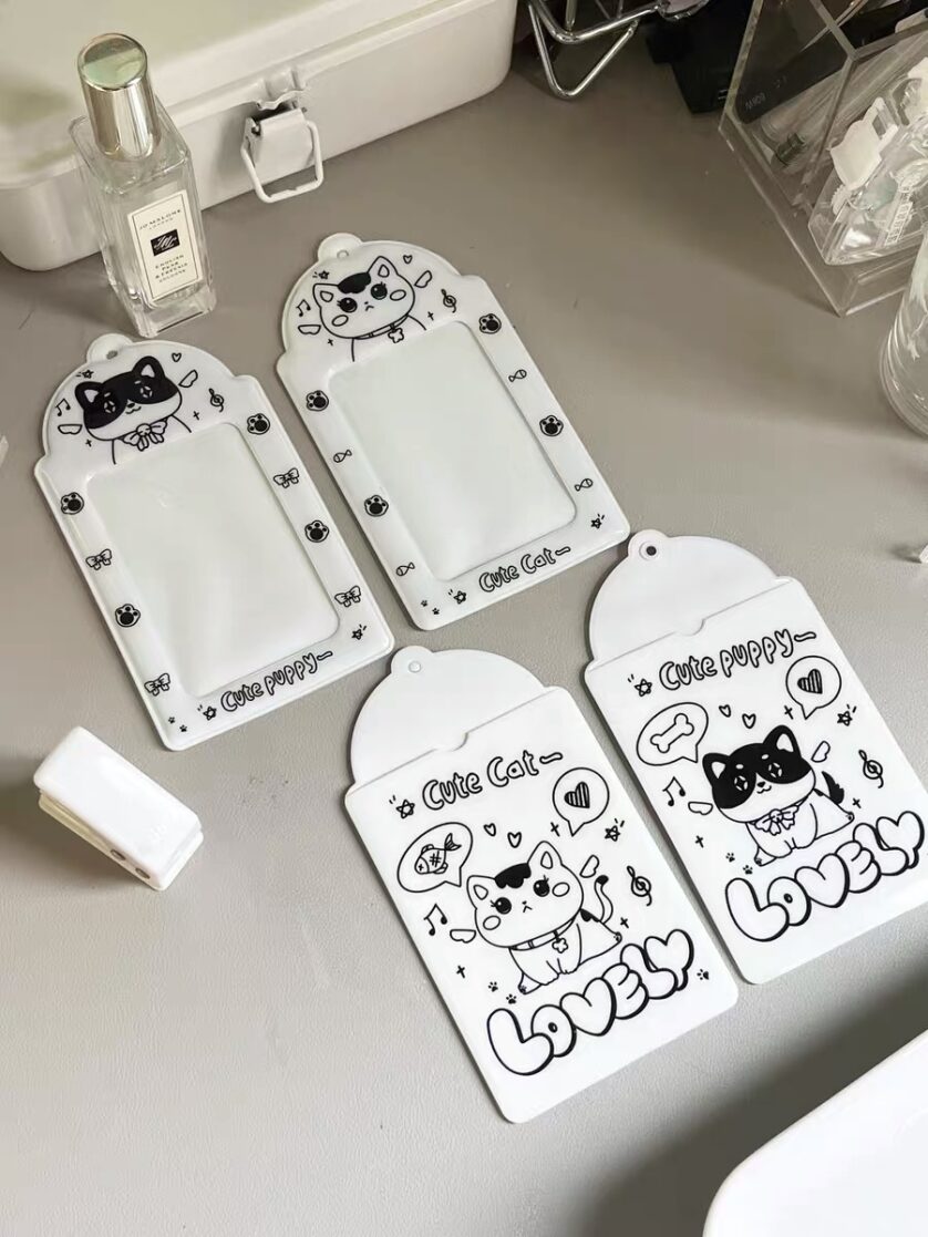 Plastic Photo Card Holder